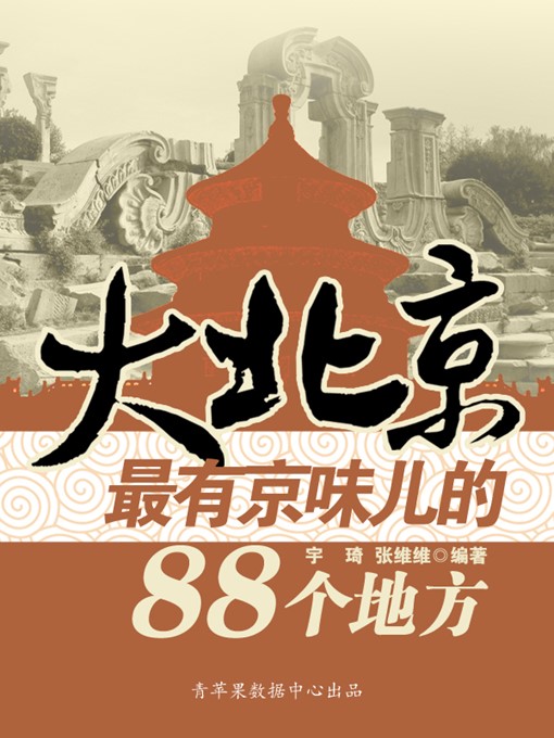 Title details for 大北京 by 宇琦 - Available